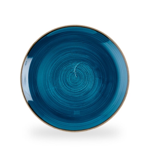 [509814] Bord coupe 28.8cm Stonecast Java Blue Churchill