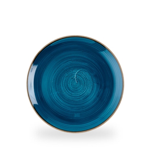 [509815] Bord coupe 26.0cm Stonecast java blue Churchill