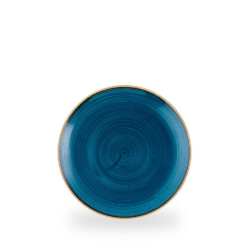 [509816] Bord coupe 21.7cm Stonecast java blue Churchill