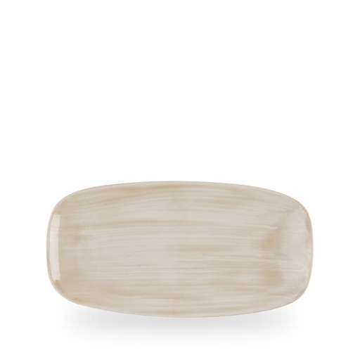 [509838] Schaal rechthoek 29.8cm x 15.3cm Stonecast Canvas Natural Churchill