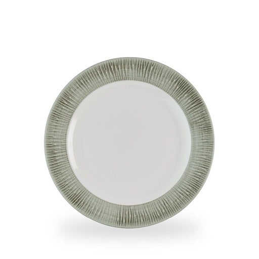 [509861] Bord plat 26.1cm Bamboo Ceramic Spinwash Alpine Churchill
