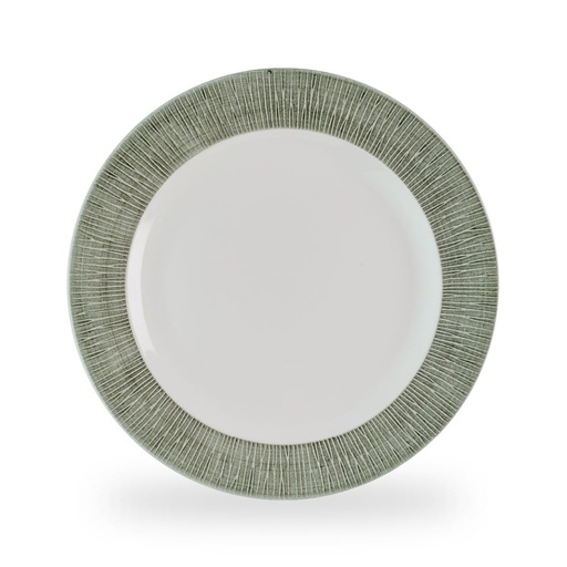 [509862] Bord plat op voet 30.5cm Bamboo Ceramic Spinwash alpine Churchill