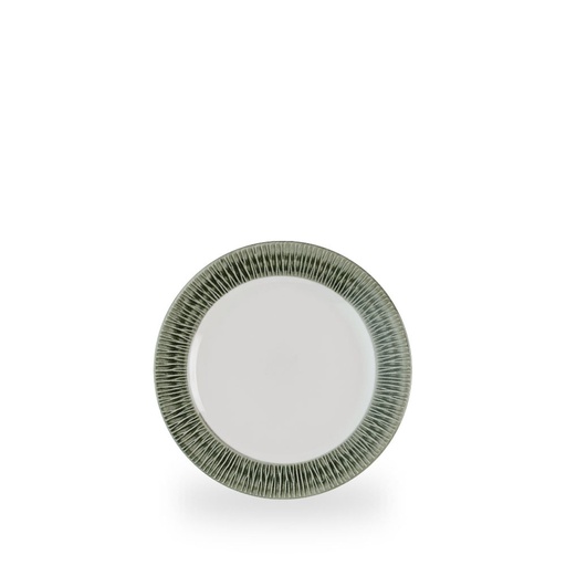 [509865] Bord plat 17.0cm Bamboo Ceramic Spinwash Alpine Churchill