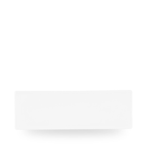 [509868] Schaal rechthoek 32.3cm x 10.5cm Chefs Plates White Churchill