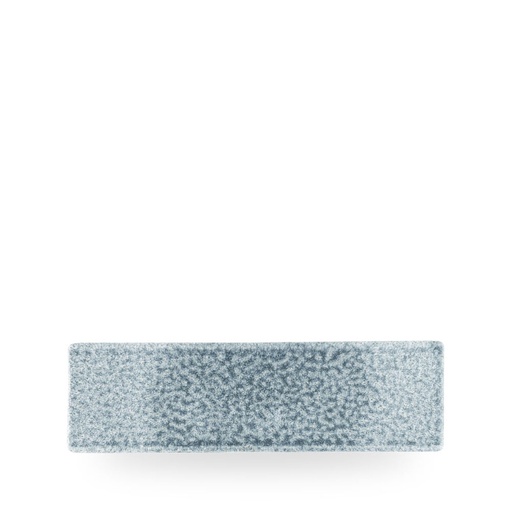 [509887] Schaal rechthoek 29.5cm x 8.8cm Studio Prints Raku Topaz Blue Churchill