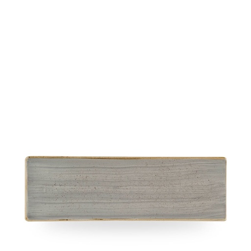[509895] Schaal rechthoek 32.3cm x 10.5cm Stonecast grey Churchill