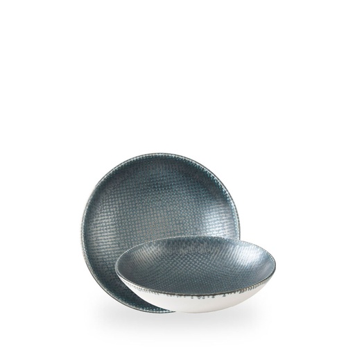 [509919] Bord coupe diep 18.2cm 42.6cl Studio Prints Astro Astro Metallic Blue Churchill