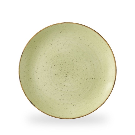 [509941] Bord coupe 28.8cm Stonecast Raw Green Churchill