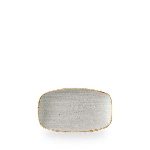 [509954] Schaal rechthoek 20.0cm x 12.1cm Stonecast Raw Grey Churchill