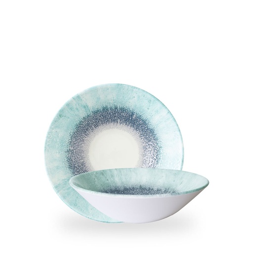 [509994] Kom 22.2cm h 6.5cm 110.0cl Studio Prints Fusion Blue Churchill