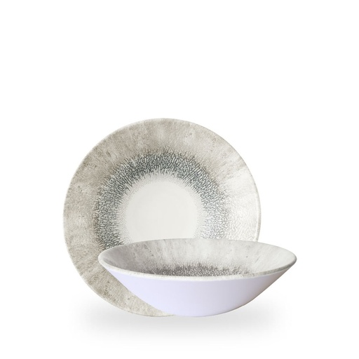 [509995] Kom 22.2cm h 6.5cm 110.0cl Studio Prints Fusion Grey Churchill