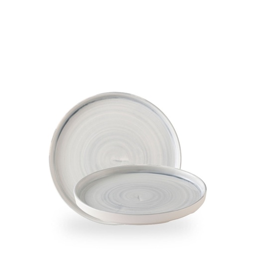 [510023] Bord plat 21.0cm Stonecast Canvas grey Churchill