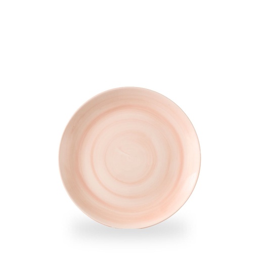 [510033] Bord coupe 21.7cm Stonecast Canvas Coral Churchill