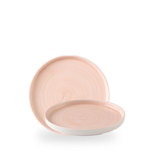[510039] Bord coupe 21.0cm Stonecast Canvas Coral Churchill