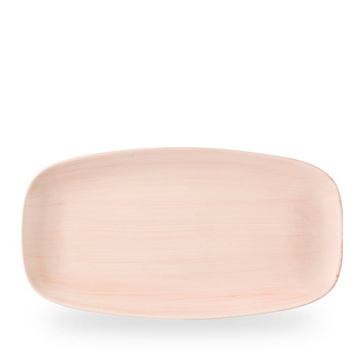 [510041] Schaal rechthoek 35.5cm x 18.9cm Stonecast Canvas Coral Churchill