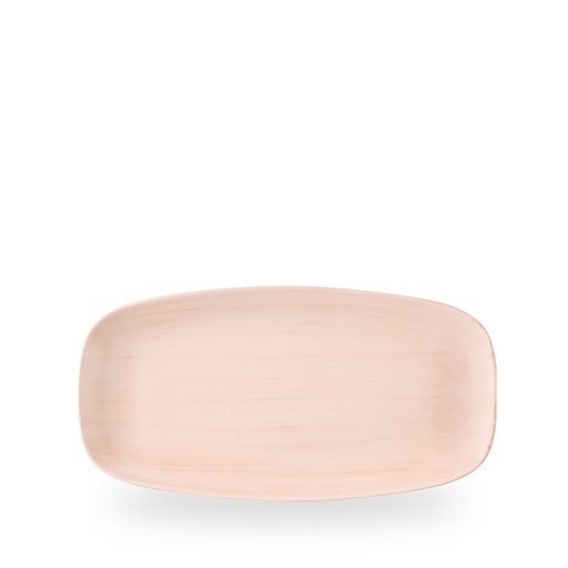 [510042] Schaal rechthoek 29.8cm x 15.3cm Stonecast Canvas Coral Churchill