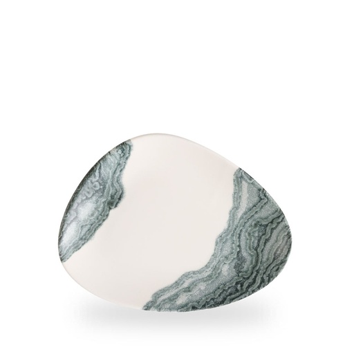 [510085] Bord plat 26.5cm x 20.5cm Inked Tide Black Churchill