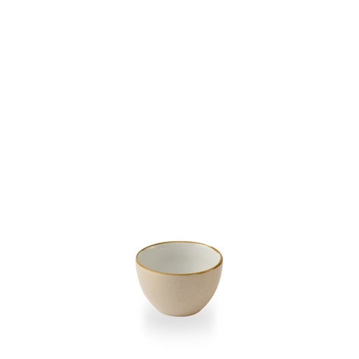 [510112] Dipper 9.8cm h 6.2cm 22.7cl Stonecast Nutmeg Cream Churchill