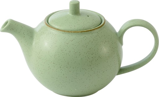 [510118] Theepot h 10.5cm 42.6cl Stonecast sage green Churchill