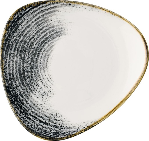 [510202] Bord plat 24.5cm Studio Prints Homespun Accents Black Churchill