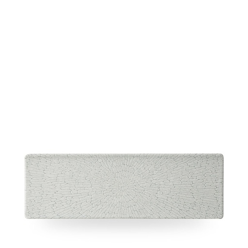 [510229] Schaal rechthoek 32.3cm x 10.5cm Inked delta Grey Churchill