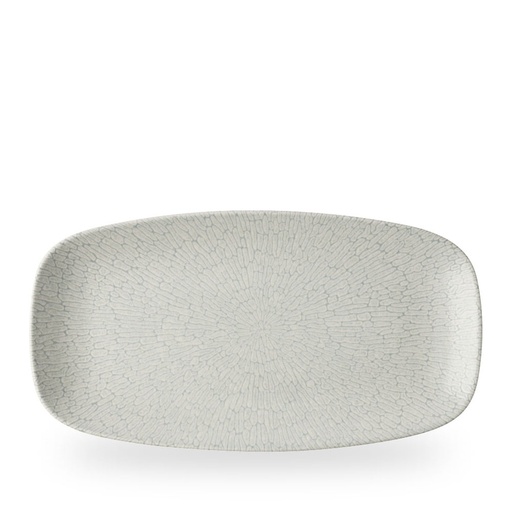 [510235] Schaal rechthoek 35.5cm x 18.9cm Inked delta Grey Churchill