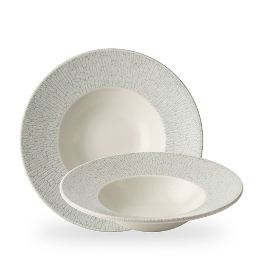 [510236] Bord diep 28.0cm 46.8cl Inked delta Grey Churchill