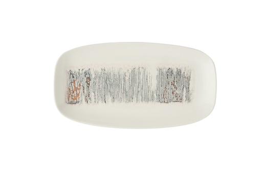 [510354] Schaal rechthoek 35.5cm x 18.9cm Inked Lyra Pink Churchill