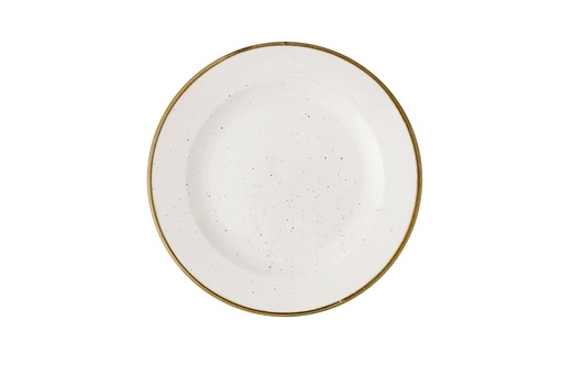 [510390] Bord plat 27.6cm Stonecast Barley White Churchill