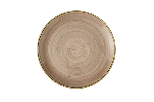 [510396] Bord coupe 28.8cm Stonecast Truffle Churchill