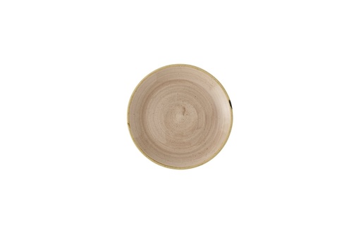 [510399] Bord coupe 16.5cm Stonecast Truffle Churchill