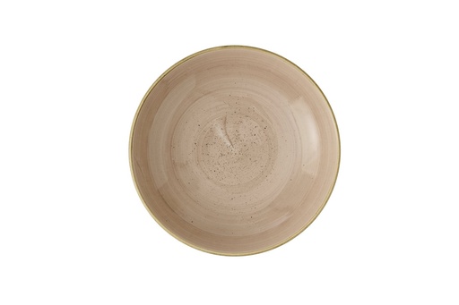 [510400] Bord coupe diep 24.8cm Stonecast truffle Churchill