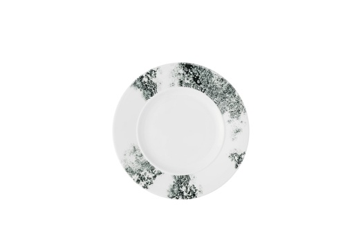 [510411] Bord plat 21.7cm ambience smoke Black Churchill