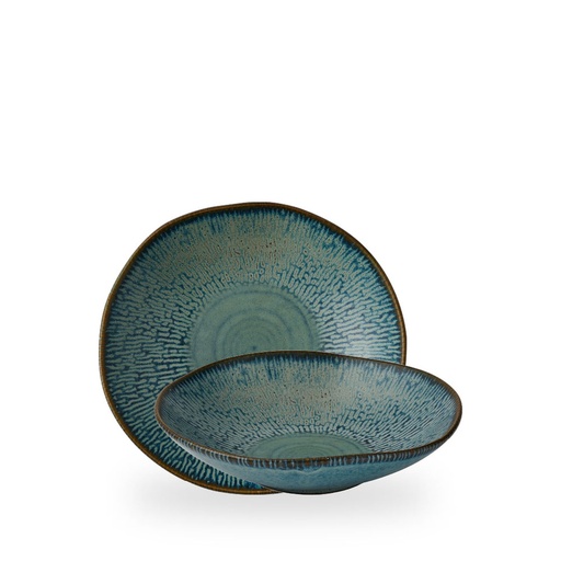 [510419] Kom 22.0cm h 5.0cm 75.0cl Envisage Cascade Sapphire Blue Churchill