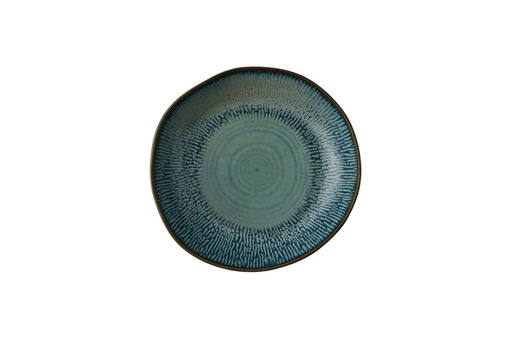 [510423] Bord coupe diep 25.0cm h 4.5cm 120.0cl Envisage Cascade Sapphire Blue Churchill