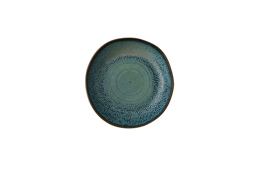 [510424] Bord coupe diep 21.5cm h 4.5cm 77.0cl Envisage Cascade Sapphire Blue Churchill