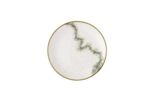 [510427] Bord coupe 21.7cm Stonecast Spice Barley White Churchill