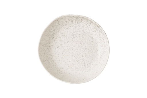 [510468] Bord coupe diep 25.0cm h 4.5cm 116.0cl Stonecast barley white Churchill