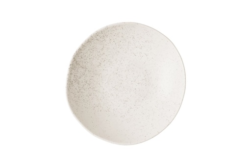 [510470] Bord coupe diep 25.0cm h 5.0cm 150.0cl Stonecast Barley White Churchill