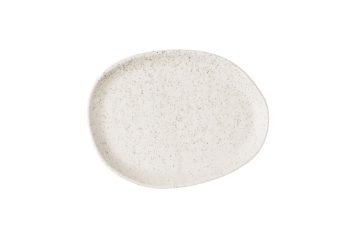 [510472] Schaal rechthoek 26.0cm x 20.0cm Stonecast Barley White Churchill