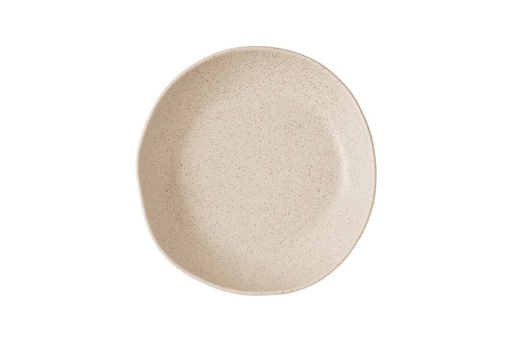 [510486] Bord coupe diep 25.0cm h 4.5cm 116.0cl Stonecast nutmeg cream Churchill
