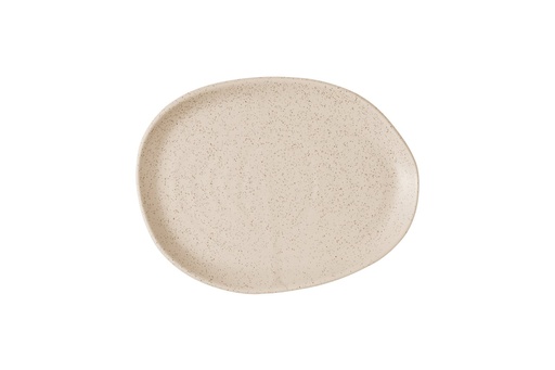 [510490] Schaal 26.0cm x 20.0cm Stonecast nutmeg cream Churchill