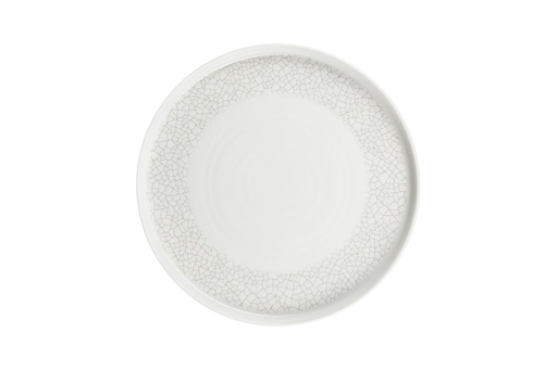 [510514] Bord plat 26.0cm h 2.0cm Viana Prints Viana Charcoal Grey Churchill