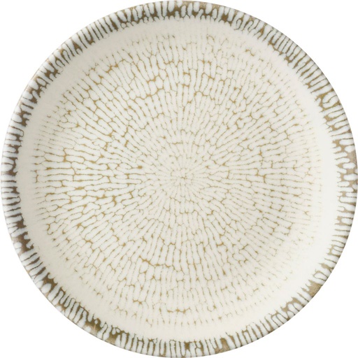 [510561] Bord coupe 16.5cm Inked Cascade Taupe Churchill