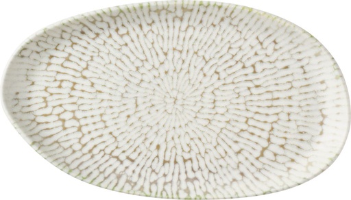 [510565] Schaal rechthoek Organisch 26.0cm x 15.0cm Inked Cascade Taupe Churchill