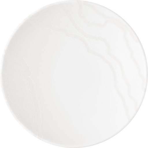 [510591] Bord coupe diep 18.2cm 42.6cl Inked Tide white Churchill