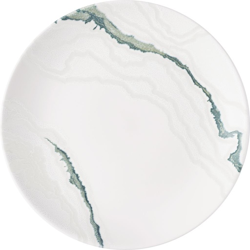 [510599] Bord coupe 26.0cm Inked Tide Accents green Churchill