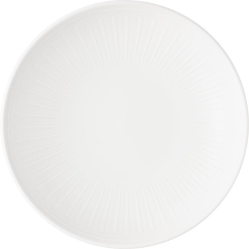 [510606] Bord coupe diep 24.8cm 113.6cl Inked Era white Churchill