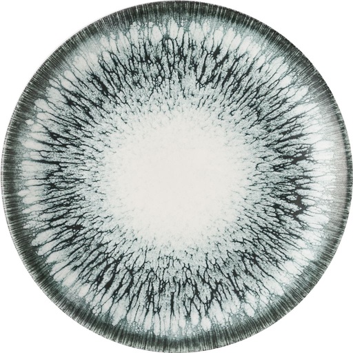 [510618] Bord coupe 16.5cm Inked Lumé  Black Churchill