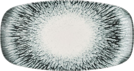 [510621] Schaal rechthoek 35.5cm x 18.9cm Inked Lumé  Black Churchill